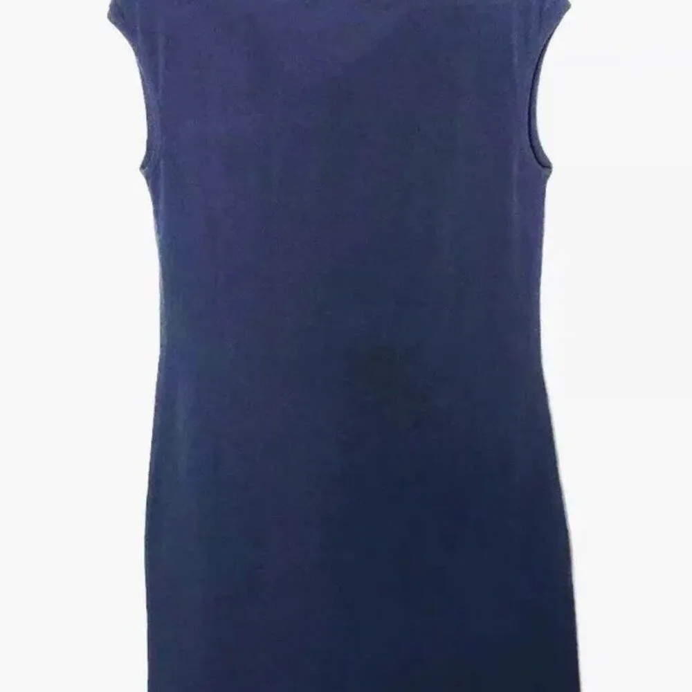 Peruvian Connection large navy blue dress - Image 8