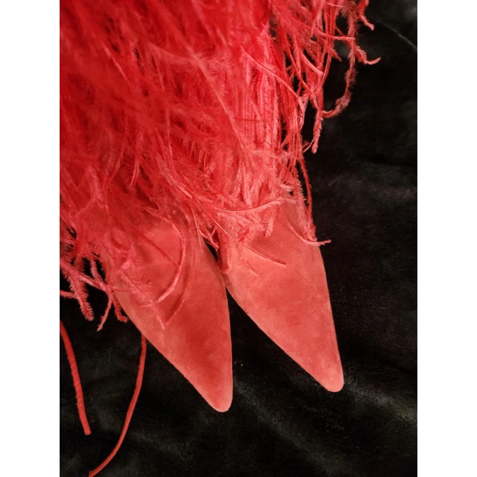 Jeffrey Campball Shake-Ya Feather Over the Knee Boot (Women) Size 5.5 - Image 5