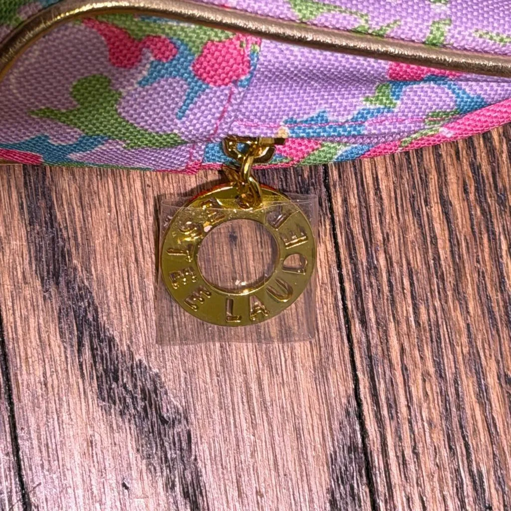 Lilly Pulitzer for Estée Lauder Floral Bag - Pink, Yellow, Blue - Image 3