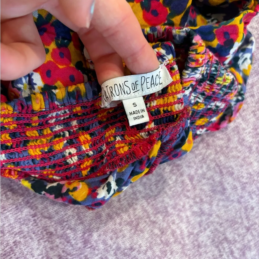 Floral Tie Shorts - Image 3