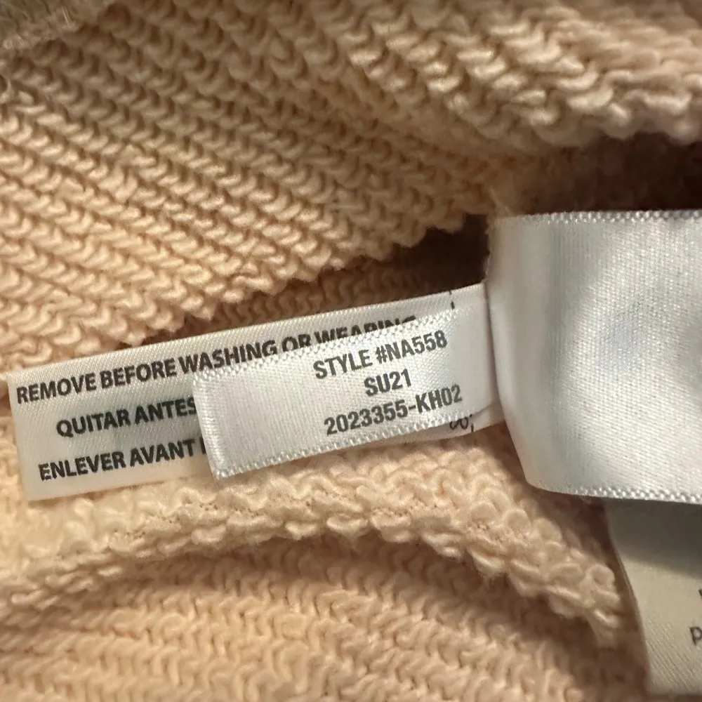 NWT Madewell MWL Airyterry Colorblock Sweatshirt Size M - Image 6