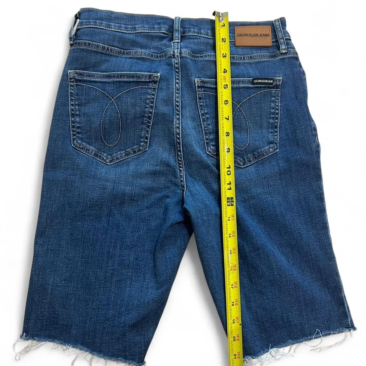 Calvin Klein Denim Bermuda Shorts - Image 2