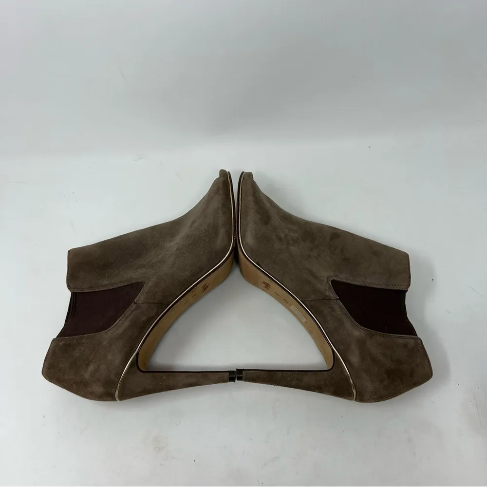 Coach Adriana Peep Toe Suede Heel Size 8 B - Image 5