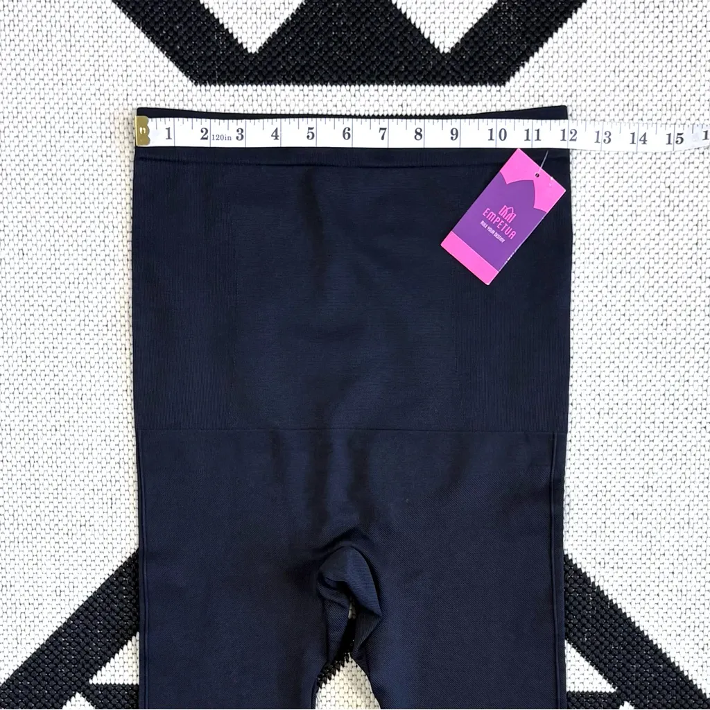 Empetua x Shapermint High Waisted Shaping Leggings in Black Size Small - Image 6