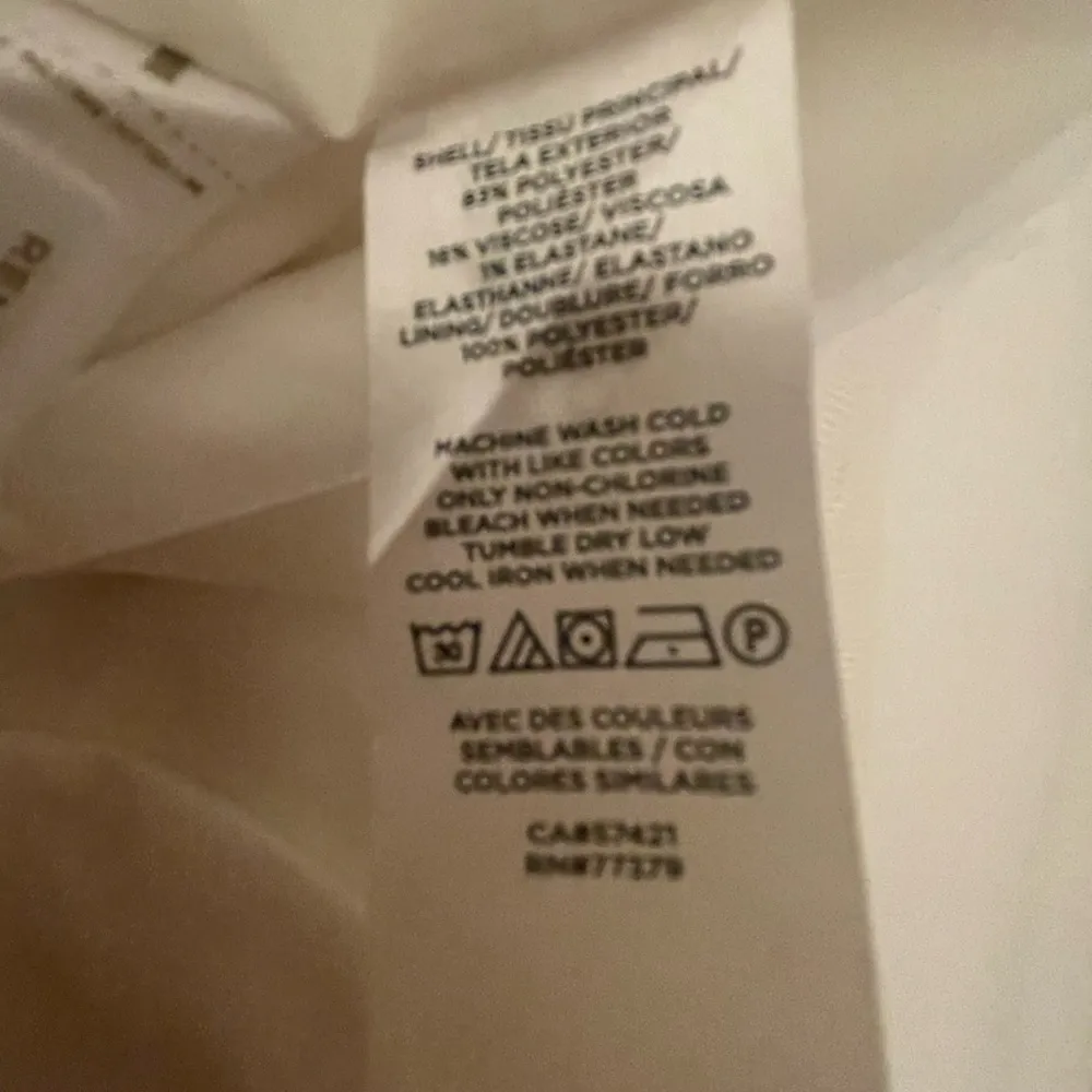 NWT Ann Taylor Dress Pants, Cream, size 16 - Image 6