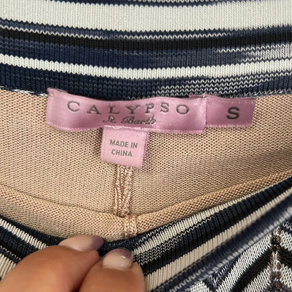 Calypso St. Barth  Caritaya Zig Zag Flare Pants - Image 6