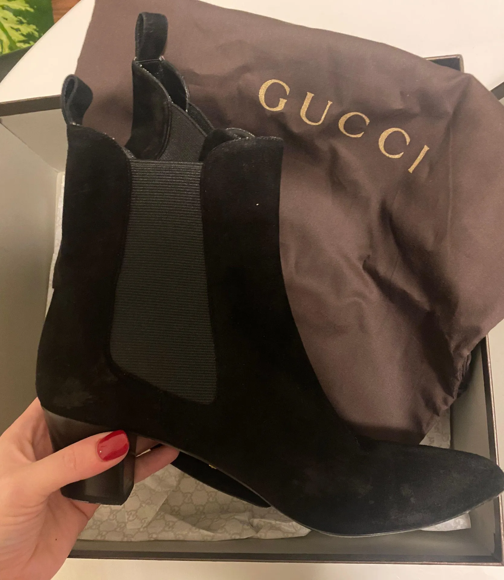 Gucci Suede Boots - Image 3