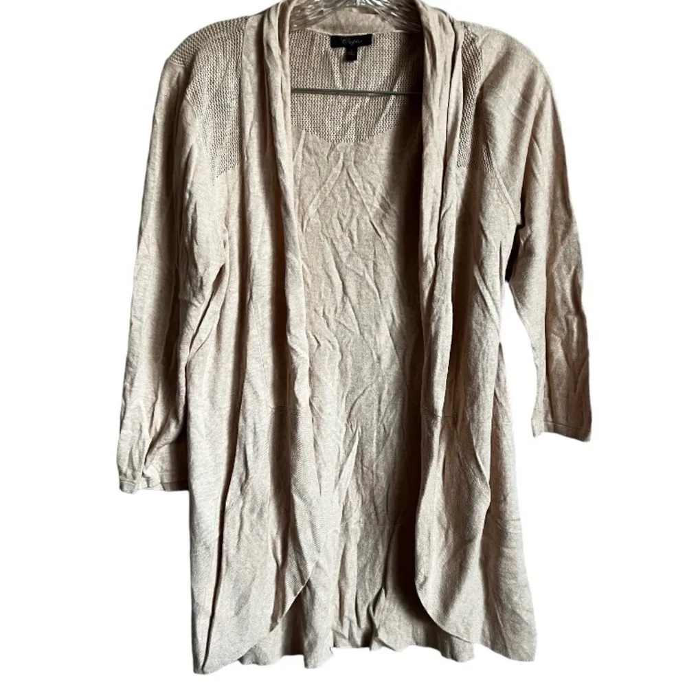 Cupio‎ Cream Lightweight Cardigan - Image 2