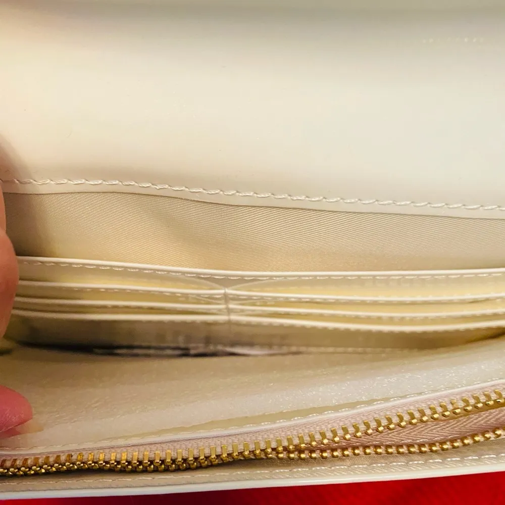 Pandora Clutch envelope wallet ivory color - Image 6