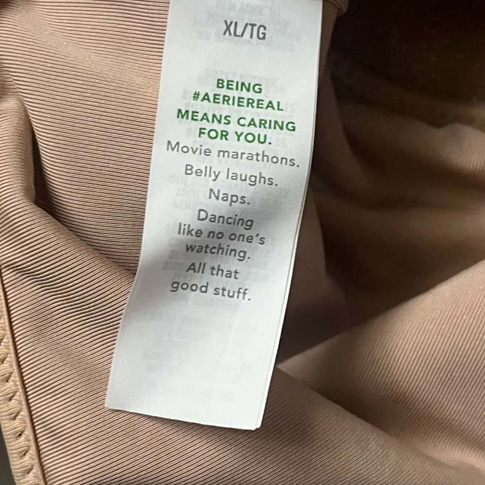 Aerie • NWT Gold Beige Sparkle Cutout One Piece Swimsuit - Image 9