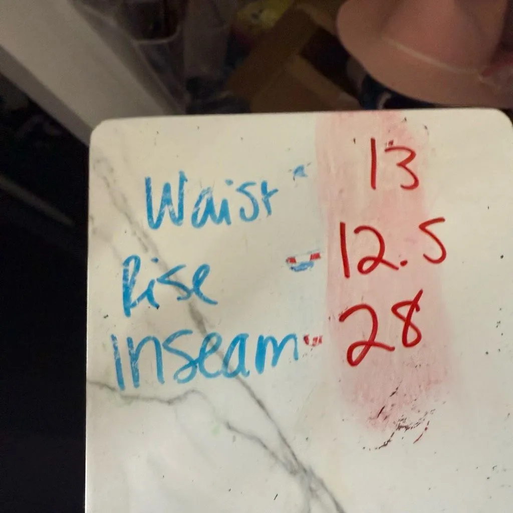 Vintage Tracy Evan’s Women’s 7 Blue Pinstripe Suspenders Pants New Size undefined - Image 8