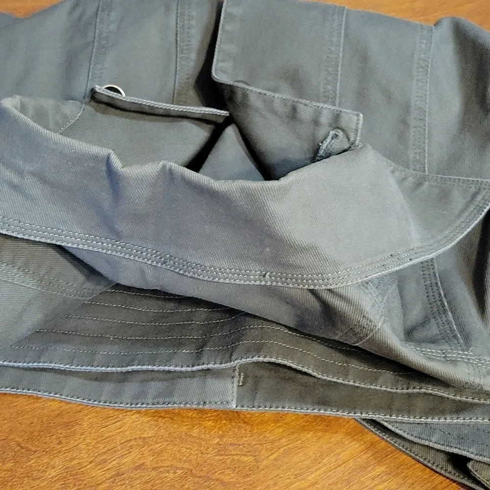 Jones New York Green Denim Jean Jacket Large Vintage - Image 14