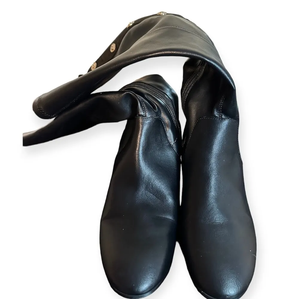 Nine West Black Tall/Knee High Boots - Image 2