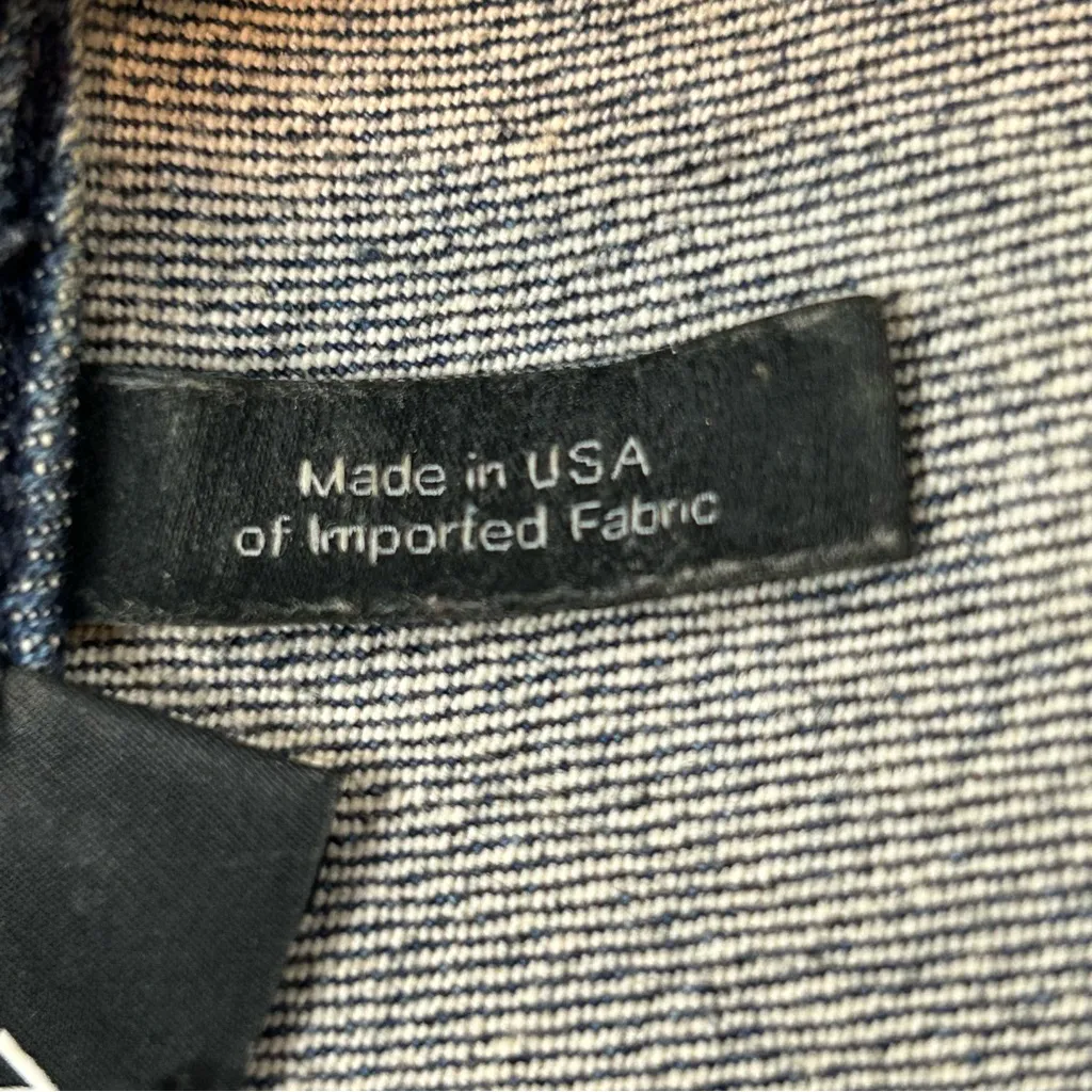 Theory Sleeveless Denim Sheath Dress “Raneid D” Distressed Indigo - Size 2 - Image 9