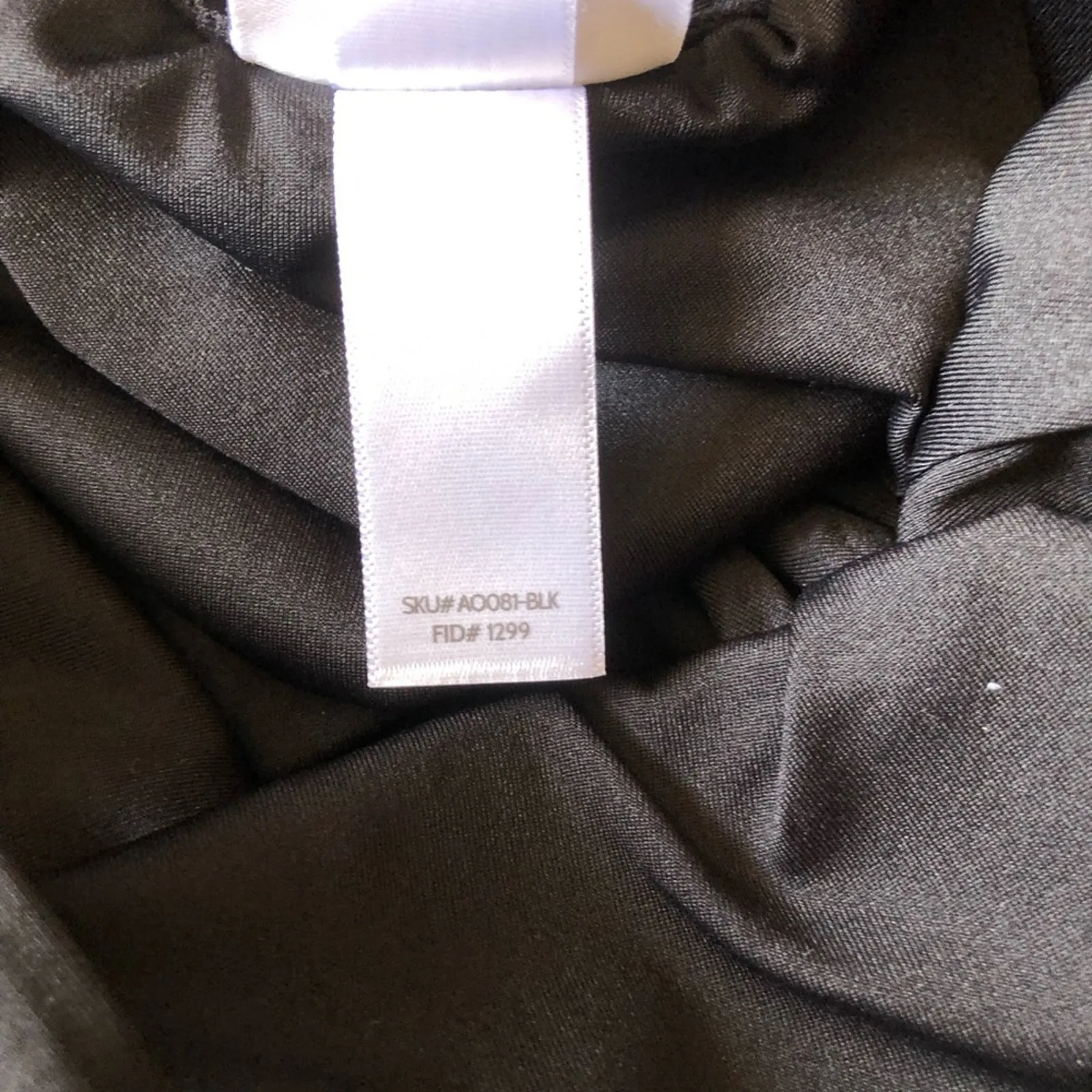 Andie NWT The Bali Flattering Neckline One Piece Swimsuit Black Small Tall - Image 12