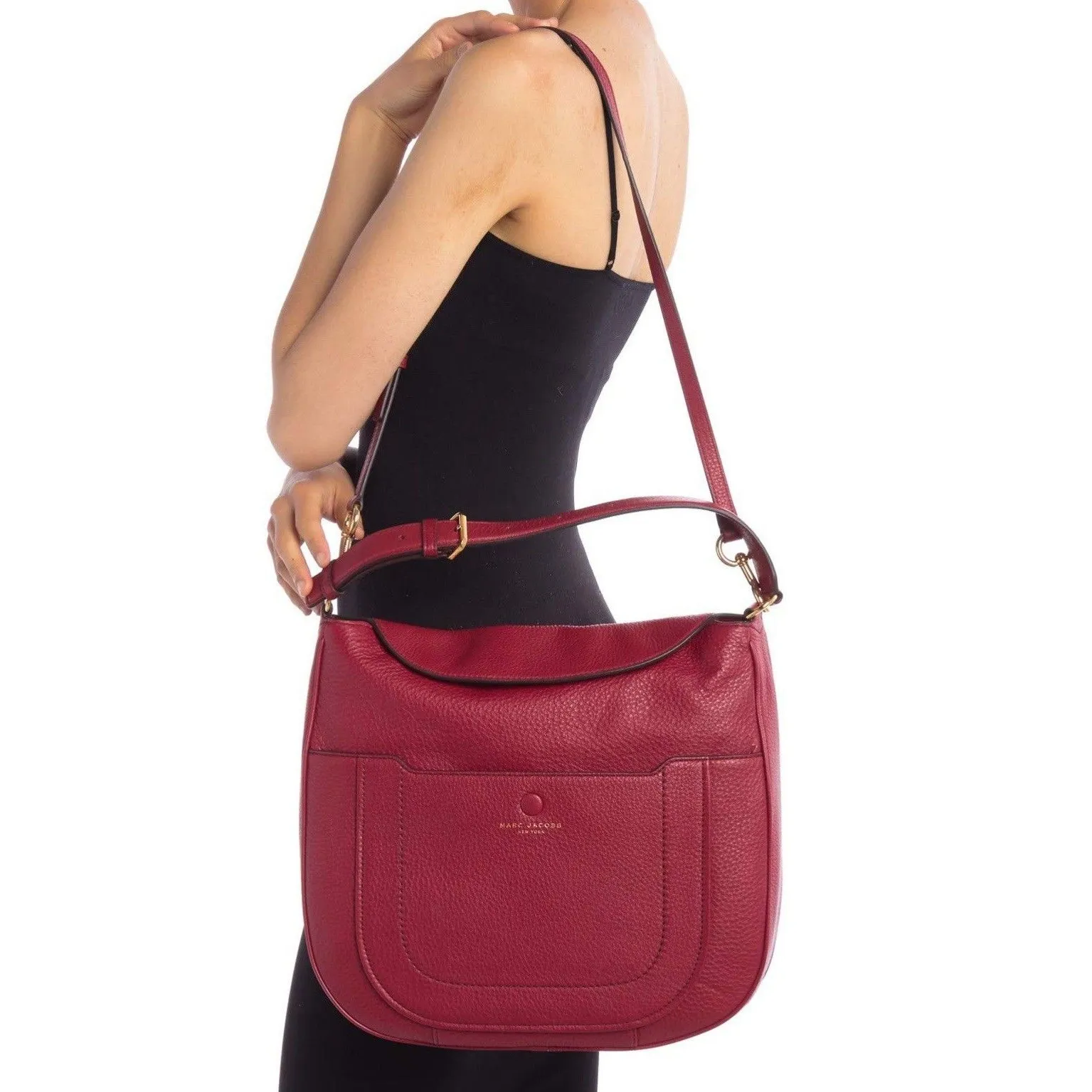 Marc Jacobs Empire City Red Leather Hobo Bag - Image 2