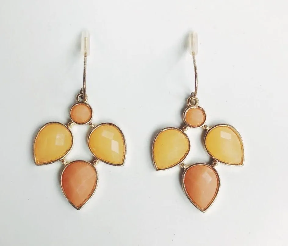 Faux Gem Earrings - Image 2