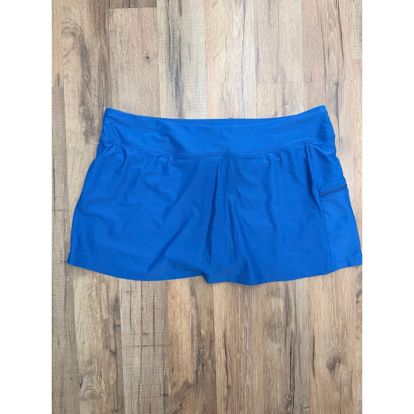 Sweet Escape Blue Athletic Skort Skirt Shorts Built - Image 3