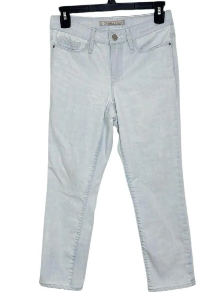 Athleta Sculptek Light Blue skinny Jeans Size 2P - Image 2