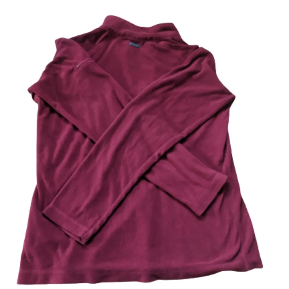 Columbia Lightweight Quarter Zip Fleece Pullover Women's Size Medium - Image 4