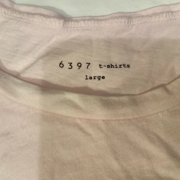 6 3 9 7 RADICAL‎ tee shirt, sz LG Pink - Image 5