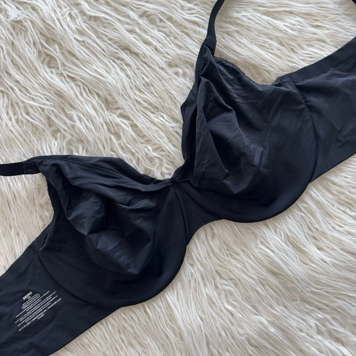 Skims Smoothing Intimates Unlined Full Coverage Bra Onyx Size 36DD - Image 6