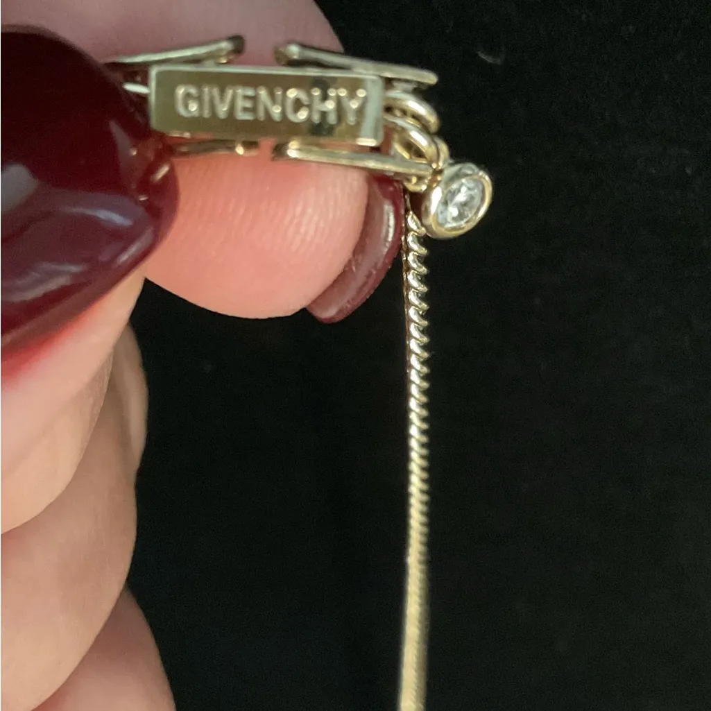 Givenchy Vintage Swarovski Crystal Necklace - Image 4