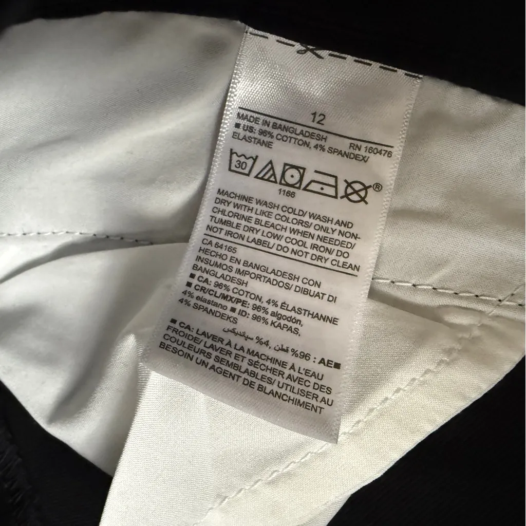 Old Navy Mid-Rise Pixie Skinny Ankle Pants Women’s Size 12 NWT - Image 6