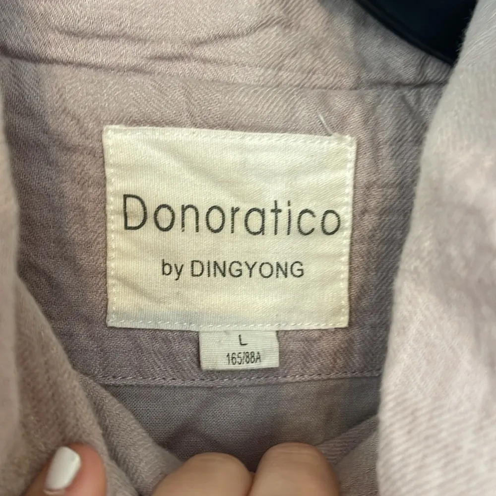 DONORATICO MIXED MEDIA QUILTED COTTON BLEND PARKS HOODED JACKET LARGE - Image 3