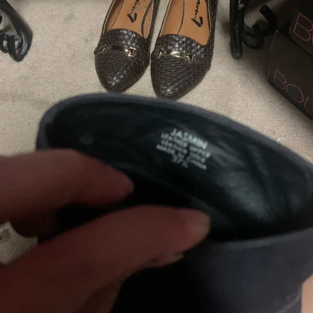 Navy ash boots jasmine leather western pointed toe  boho wedge $295 beautiful - Image 4