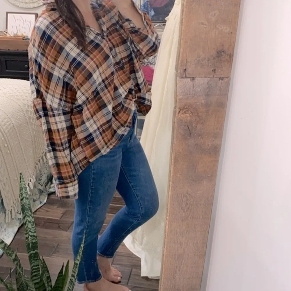 French Connection plaid shirt size medium - Image 3