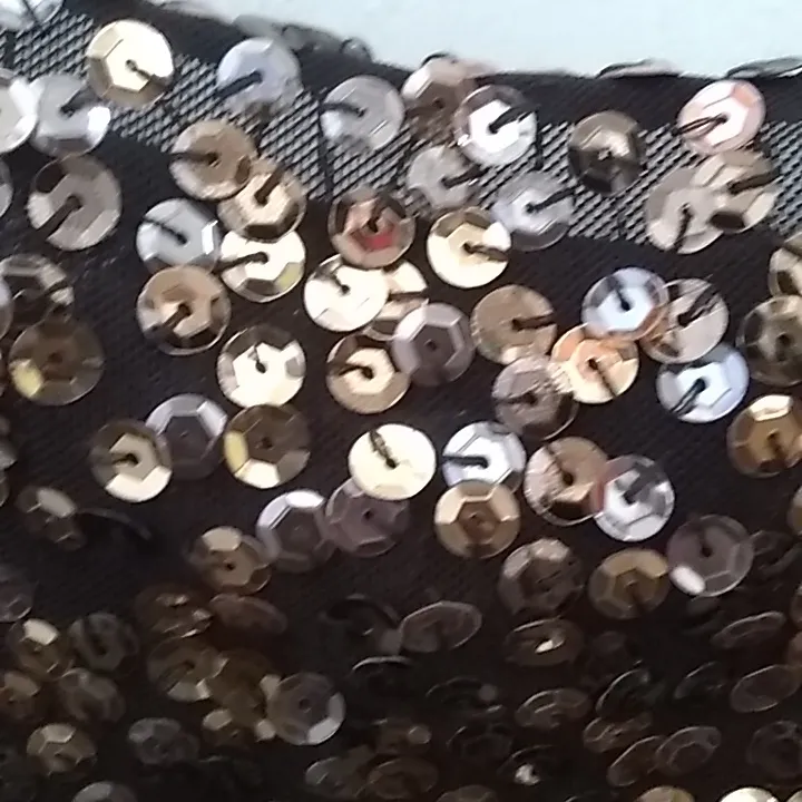 FINAL MARKDOWN Dressy sequin Reba cami style top medium - Image 4