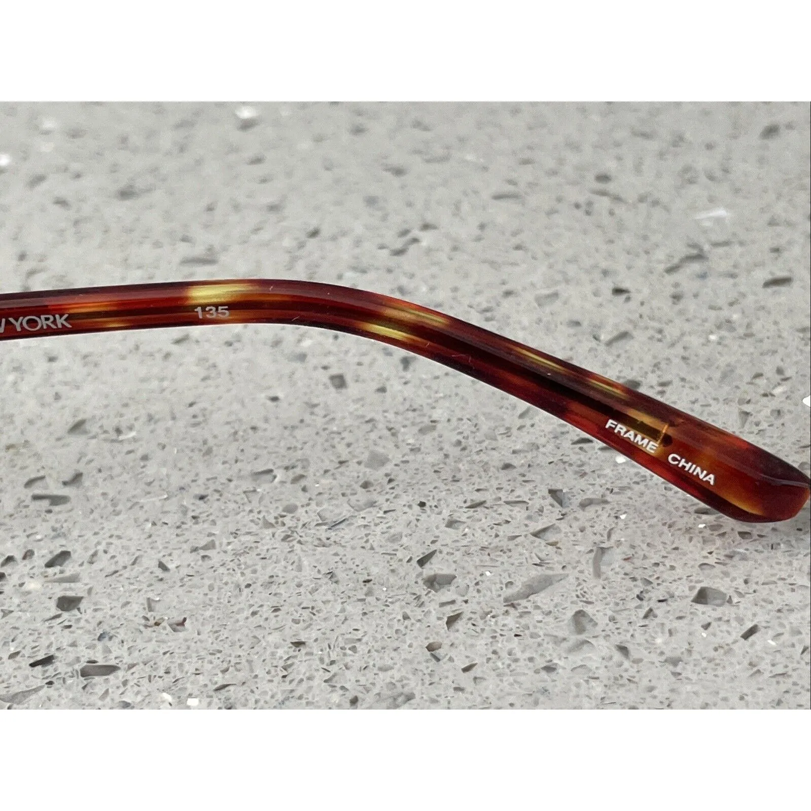 Jones New York J460 Matte Brown Half Rim Metal Eyeglasses Frames 52-17-135mm - Image 6