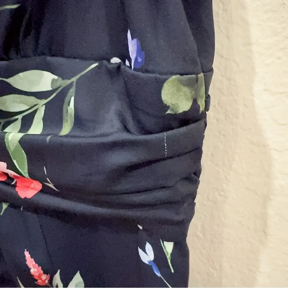 Keepsake the Label Glory Midi Dress Navy Floral Size M New with Defects Blue Size M - Image 6