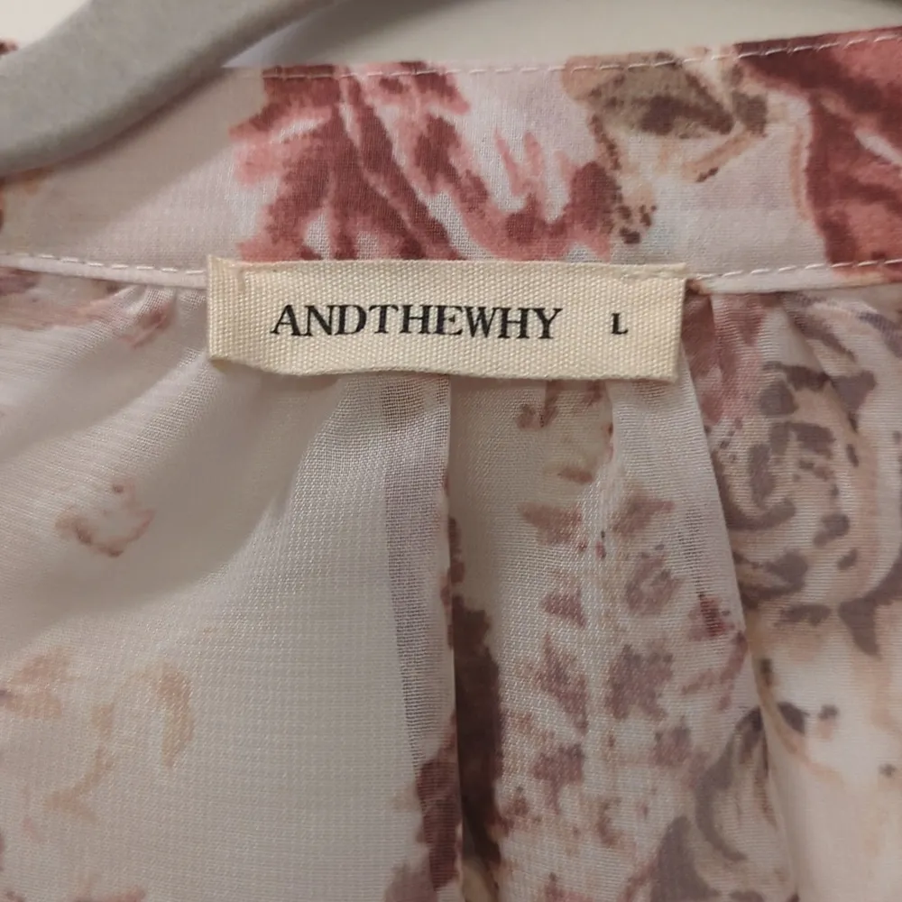 ANDTHEWHY Floral Ruffle Blouse - Image 3