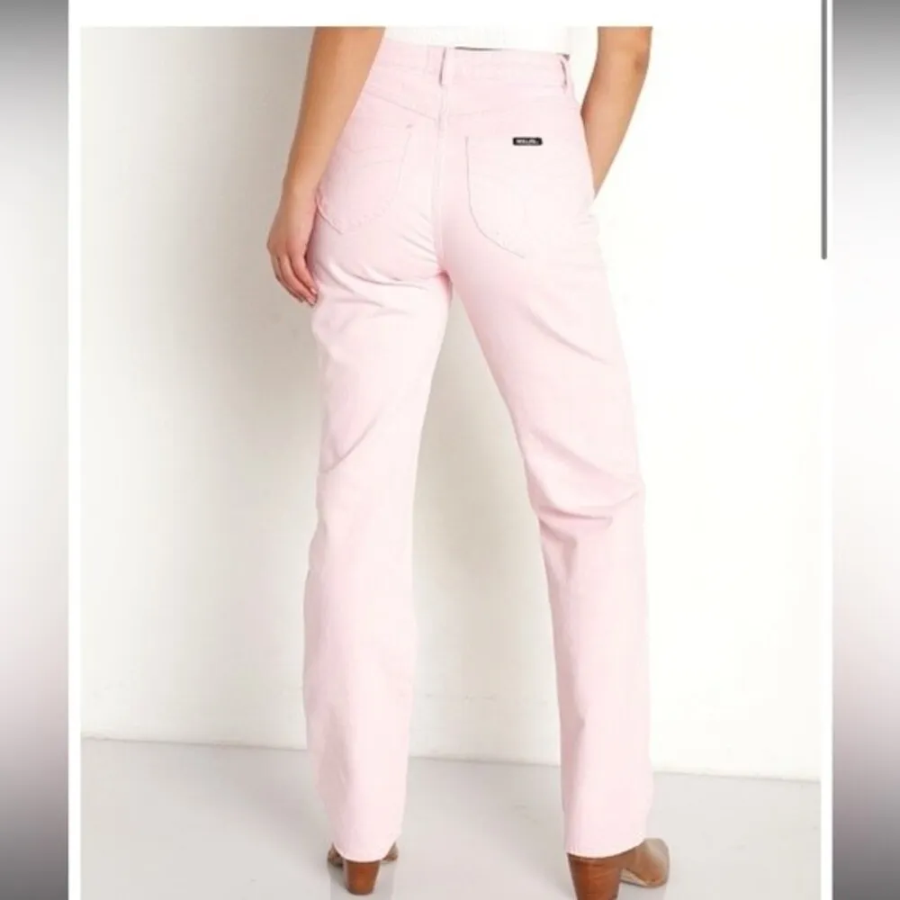Rollas Classic Straight Jeans Pant 90's Pink - Image 2