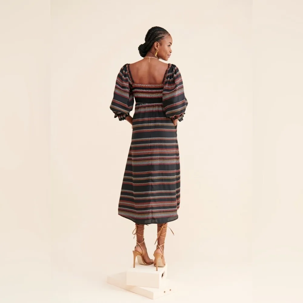 Anthropologie Hutch Reva Striped Maxi Dress XL - Image 4