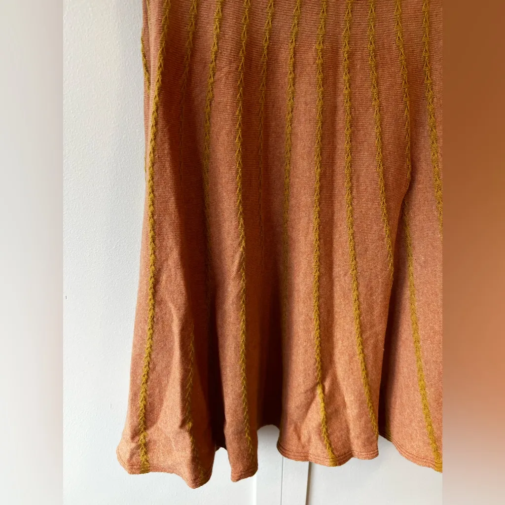 Roolee Women’s Wool Blend‎ Orange Skirt Size Small - Image 6