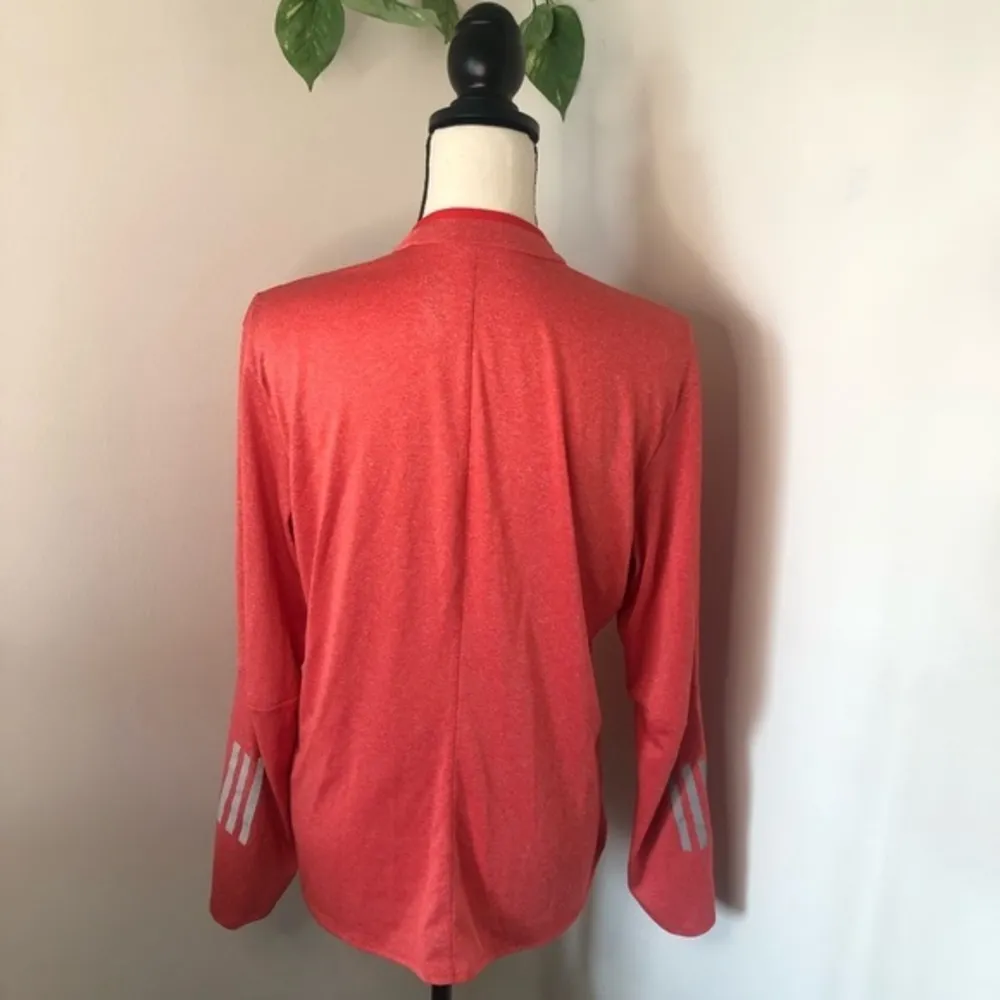 Adidas Climalite Zip Up Workout Top - Image 3