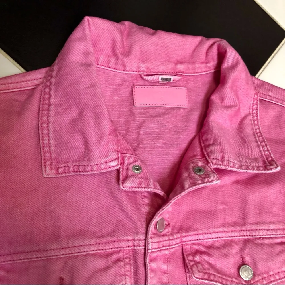 Pink Shadow Romper Sleeveless Retro Mechanic Boilersuit Moto Barbie L - Image 8