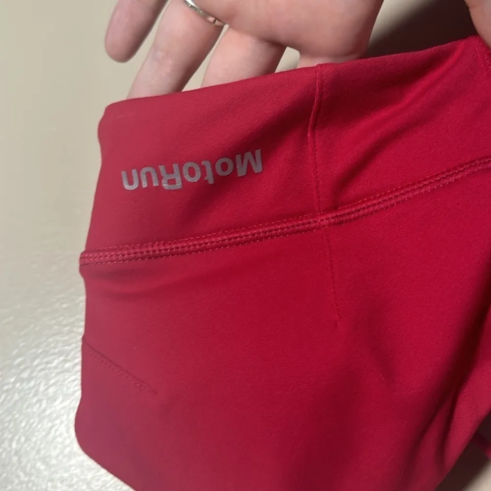 Motorun Red Strappy Sports Bra‎ | Small - Image 2