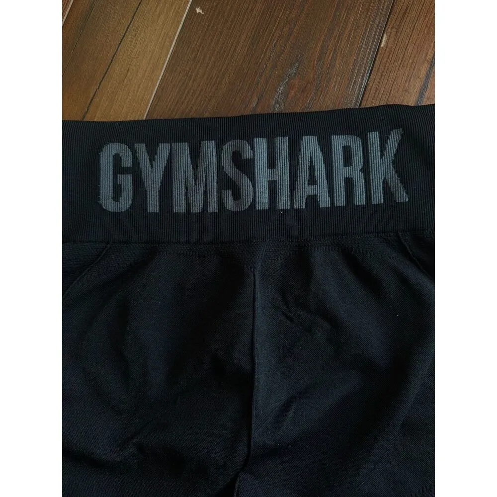 Women's Black Gymshark Flex Cycling Shorts Size Small - Image 6