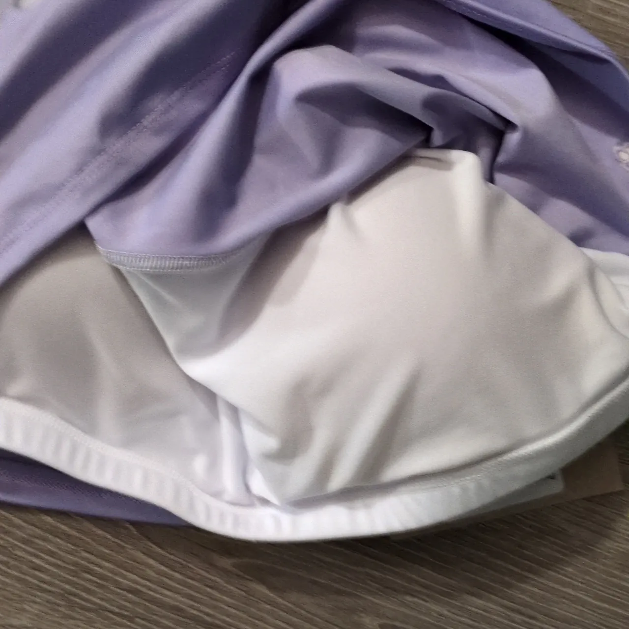 Albion Periwinkle Olivia Swim Crop Top Size XXL - Image 5