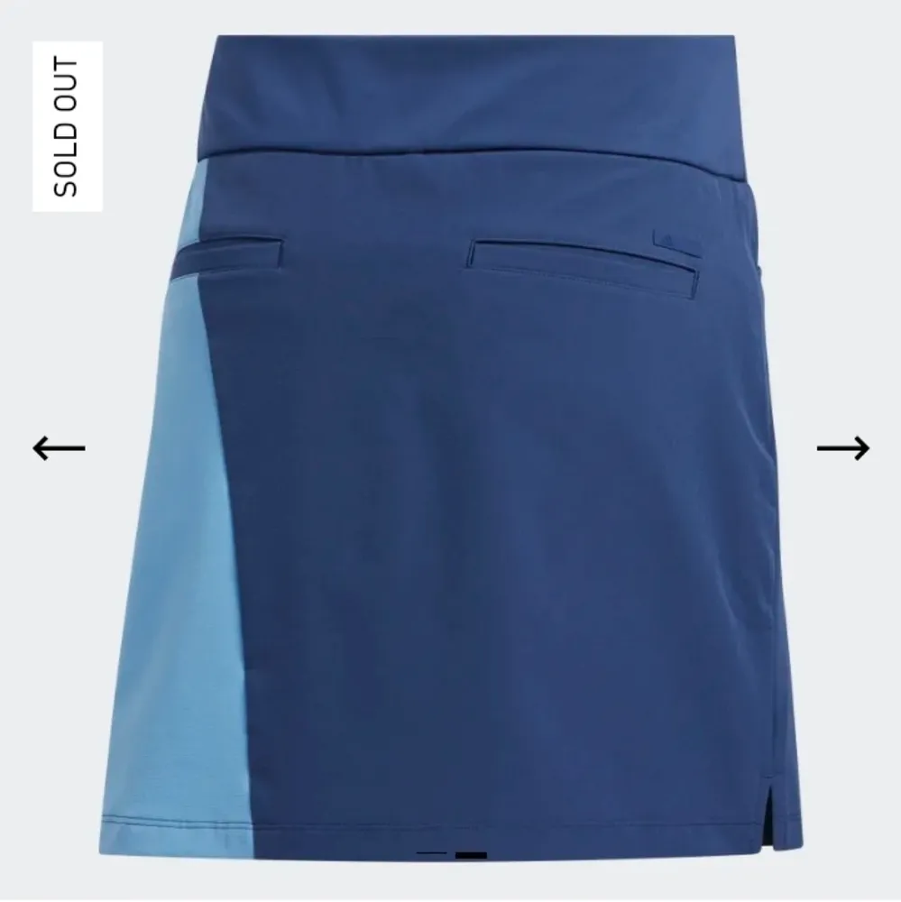 ADIDAS blue color block skort size XL - Image 8