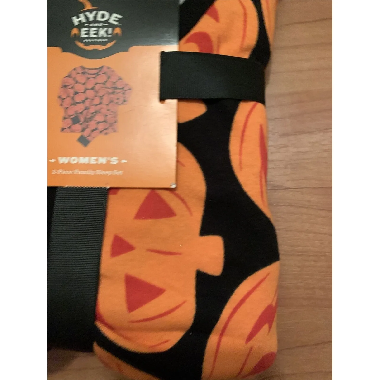2pc HYDE And EEK Target Women's Pajama Set Halloween Pumpkins Size 4X - Image 5
