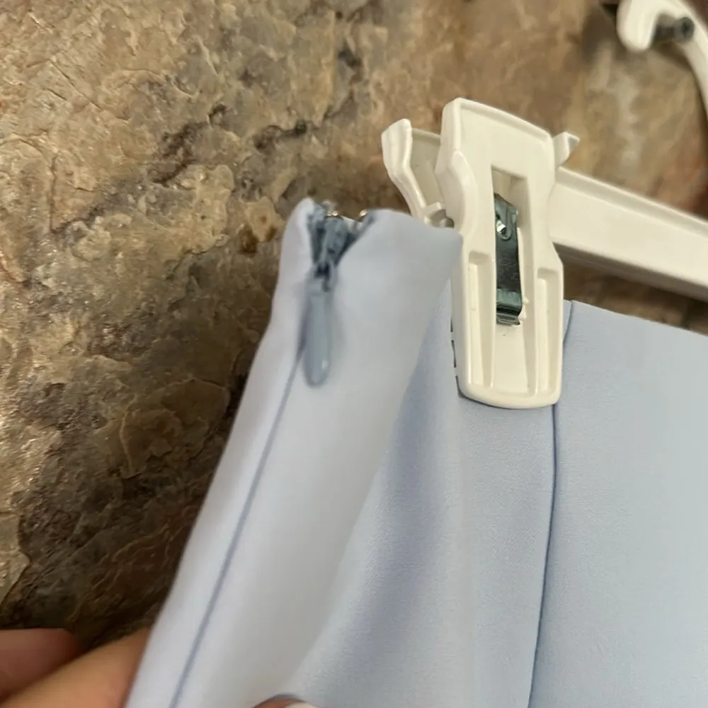 Commense Elegant Button Split Pockets Skirt Set size small Blue - Image 7