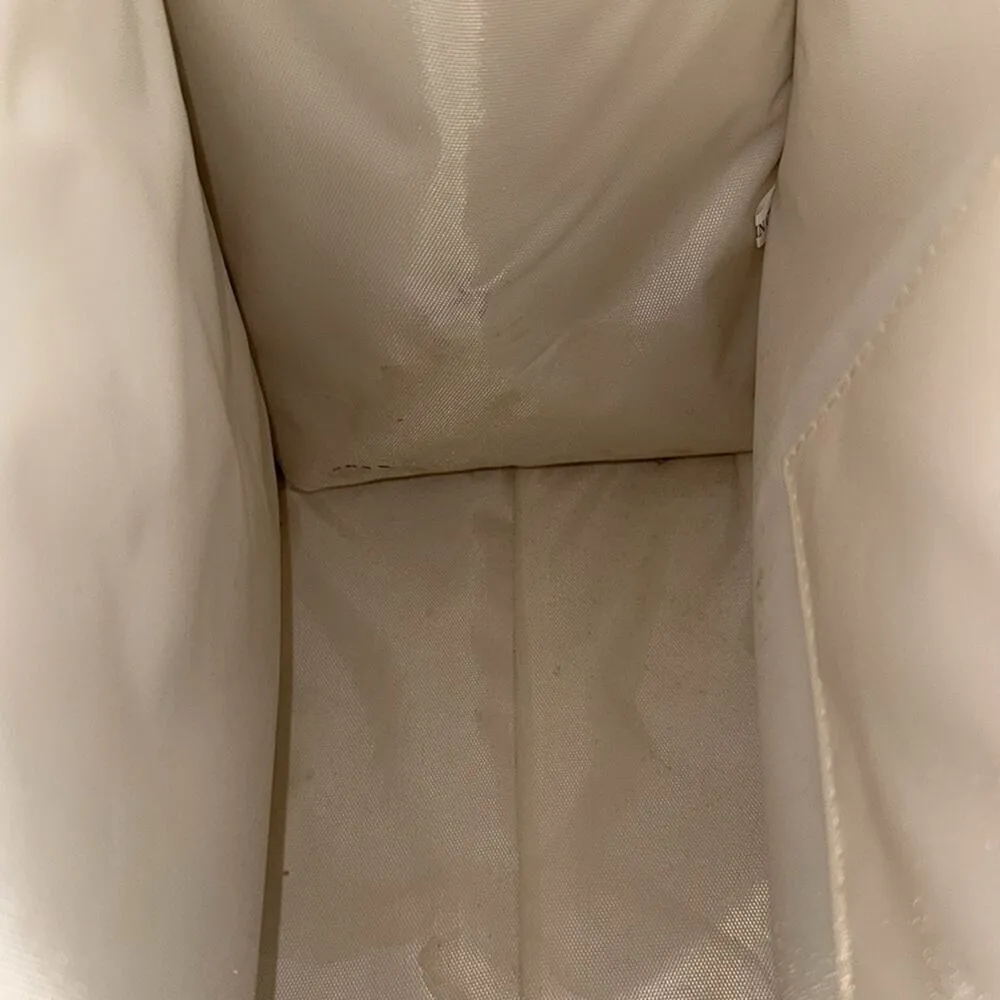 Spartina 449 Shelter Cove Market Tote navy blue stripes floral design beach tote - Image 11