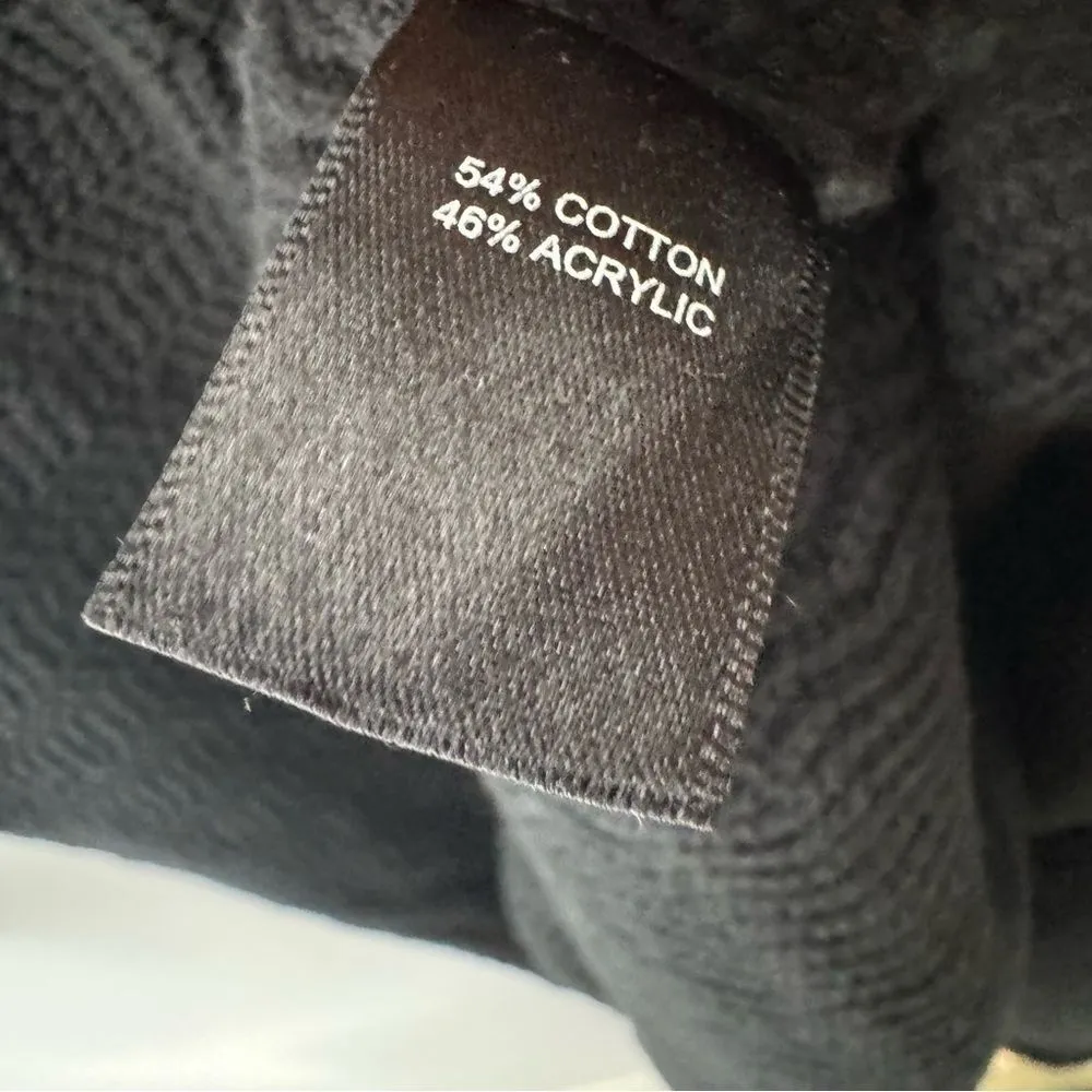 House of Harlow 1960 Dark Gray Knit Sweater dress Black Size M - Image 5