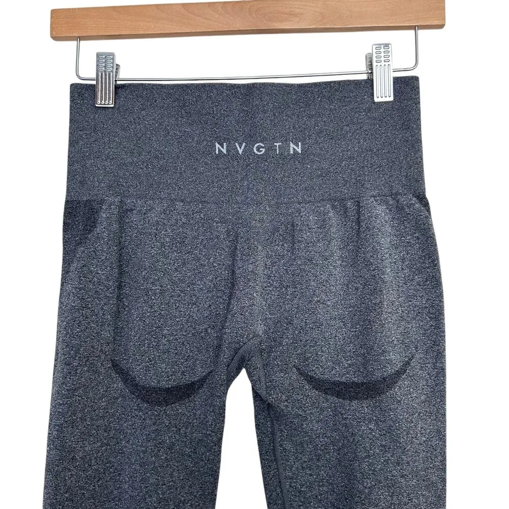 NVGTN  Gray Seamless Leggings Sz S - Image 2