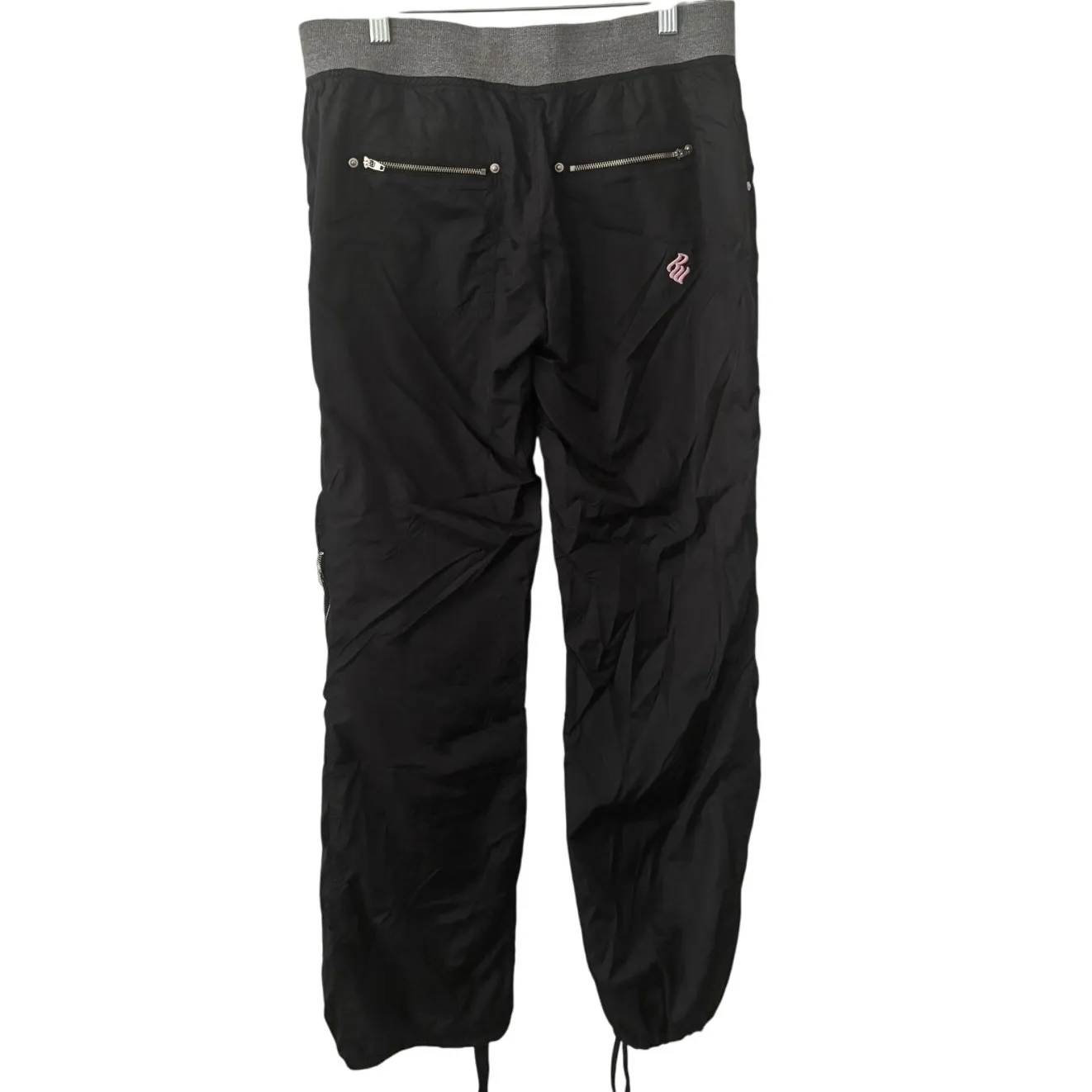 Roca Wear Urban Parachute Black Windbreaker Pants - Image 2